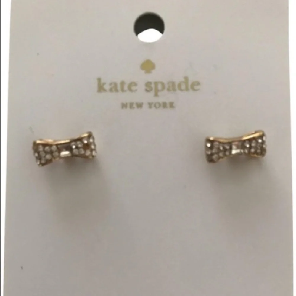 Kate Spade bow earrings new​